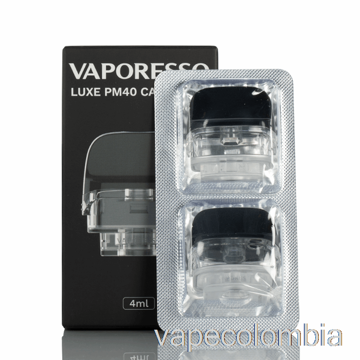 Vape Recargable Vaporesso Luxe Pm40 Cápsulas De Repuesto 4ml Cápsulas Rdl